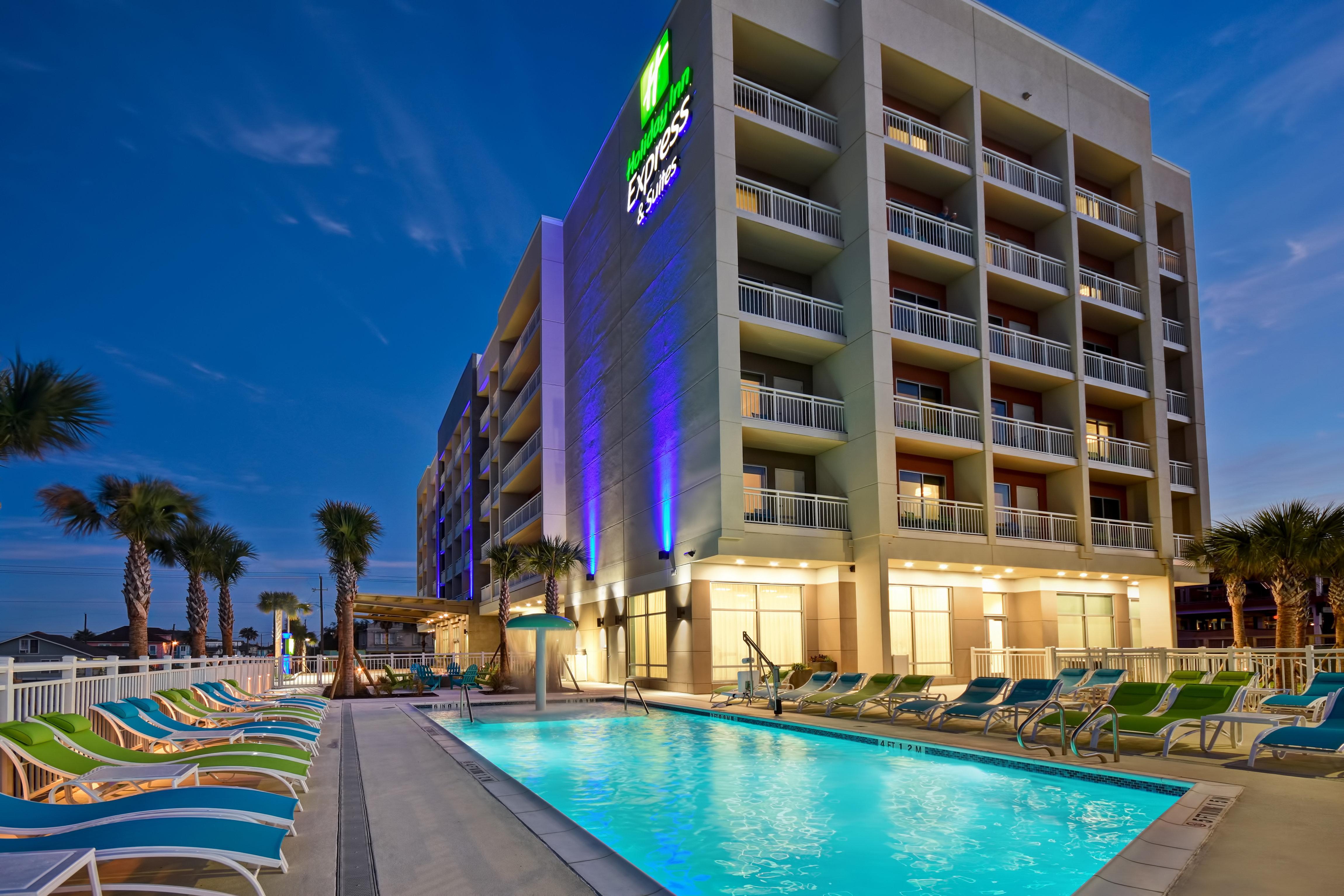 Holiday Inn Express & Suites - Galveston Beach By Ihg Exterior foto